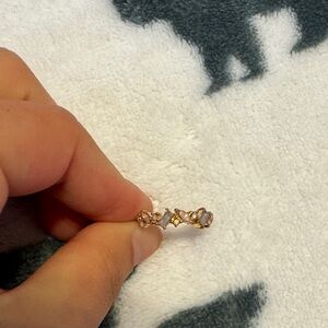 Francesca’s Elegant Gold Ring with Gemstones